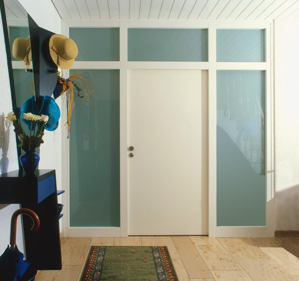 perfekt eingepasste Zimmertüre in weiß